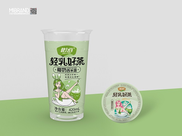 健力豆椰奶西米露420ml*24